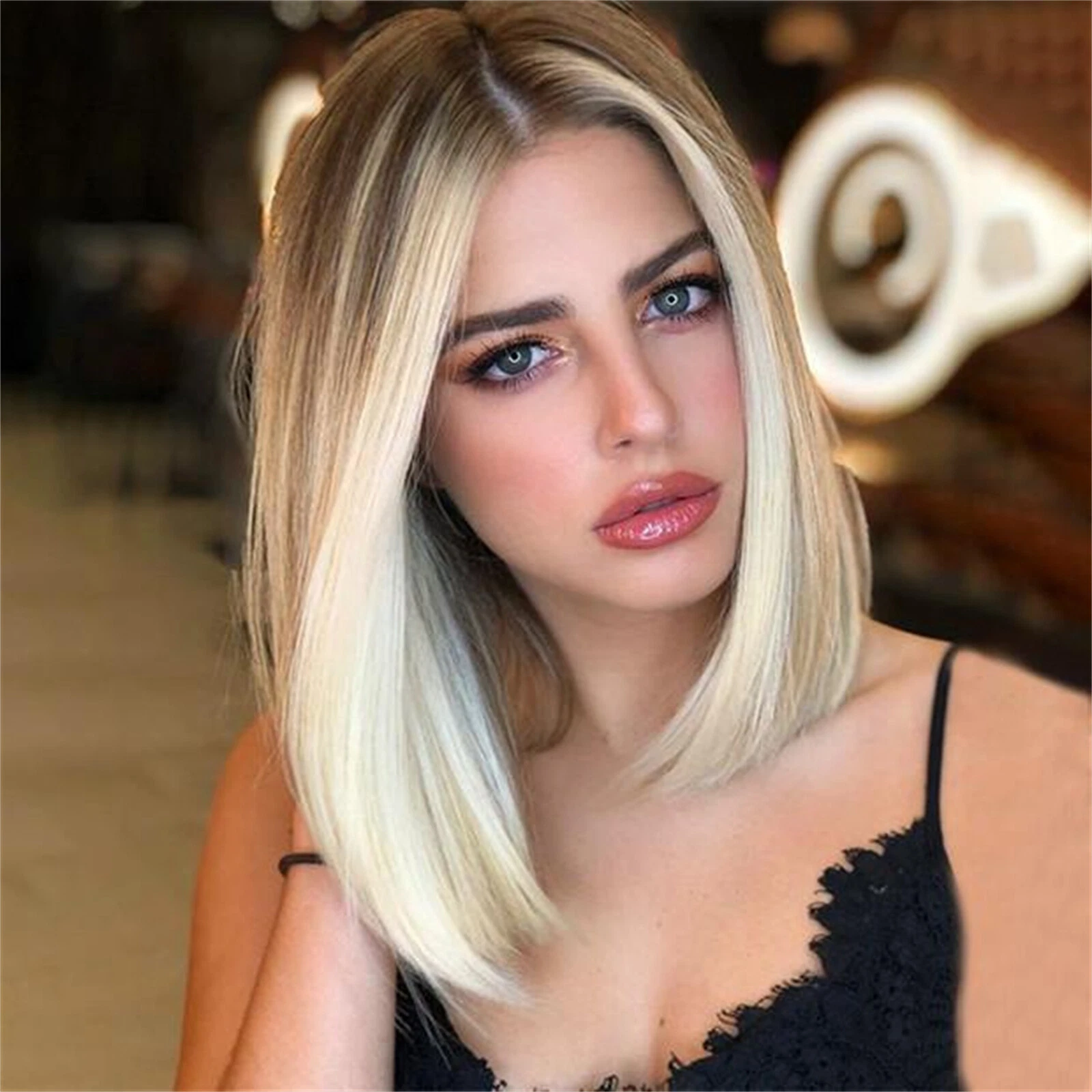 Ladies' Blonde Bob Wig