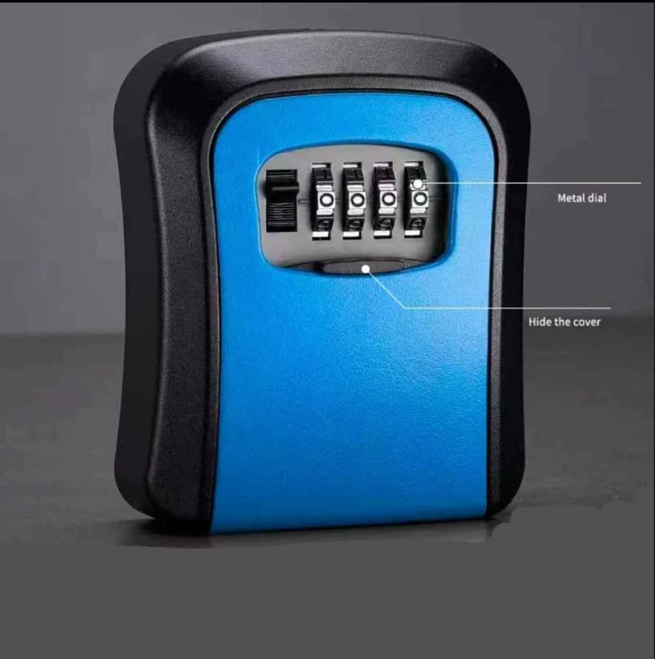 Wall-Mounted Combination Key Lock Box